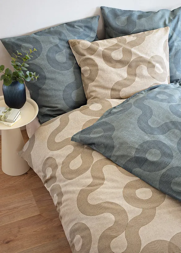 Dekbedovertrek met grafisch design, bonprix