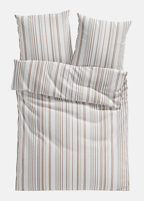 Dekbedovertrek met strepen, bonprix