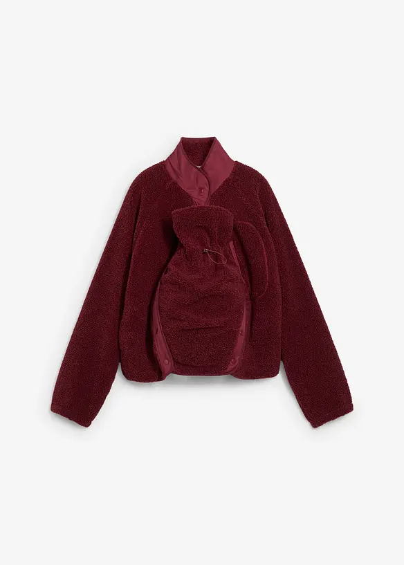 3-in-1 zwangerschapsjas/voedingsjas van teddyfleece, bonprix