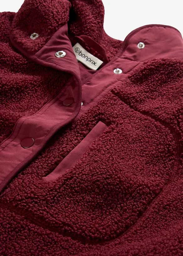 3-in-1 zwangerschapsjas/voedingsjas van teddyfleece, bonprix