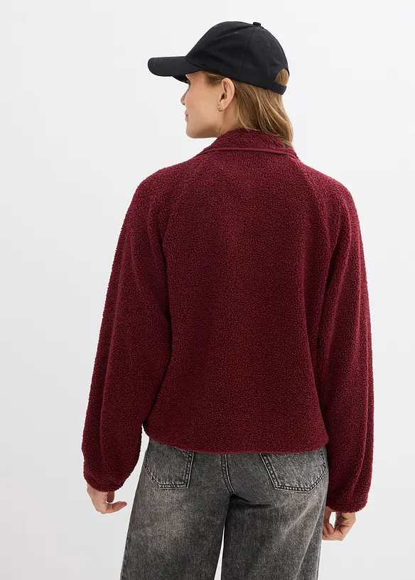 3-in-1 zwangerschapsjas/voedingsjas van teddyfleece, bonprix