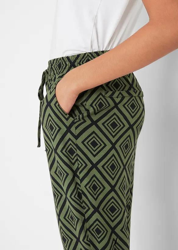 3/4 broek met print, bonprix