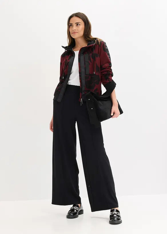 Sweatvest met katoen, bonprix