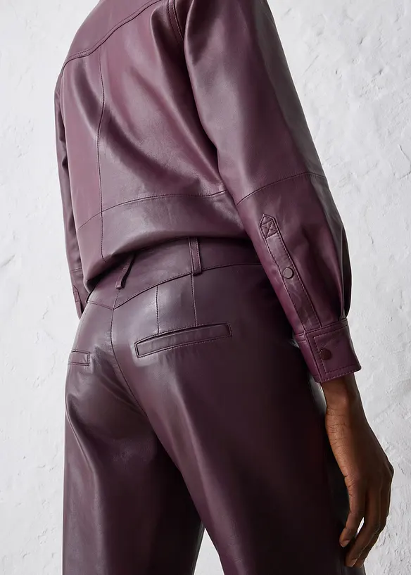 Marlene Dietrich broek van lamsnappa, bonprix