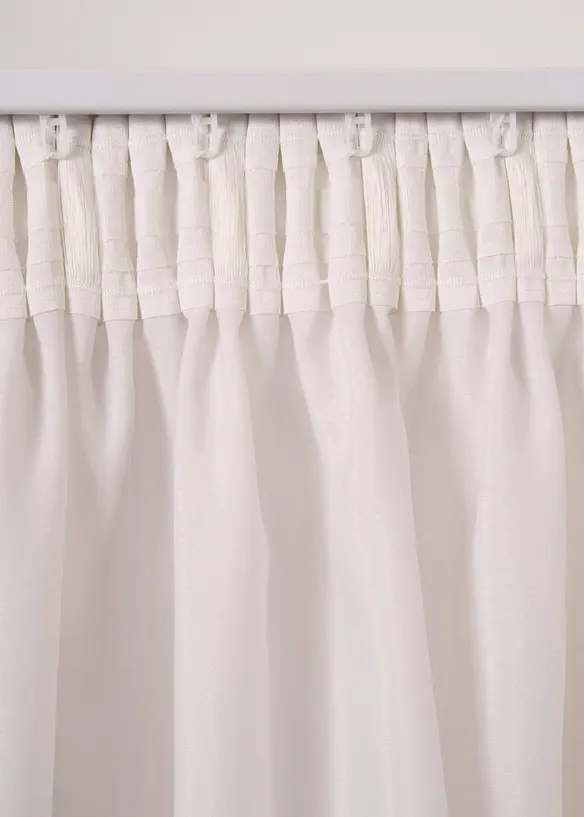 Gordijnen van gerecycled materiaal (2 stuks), bonprix