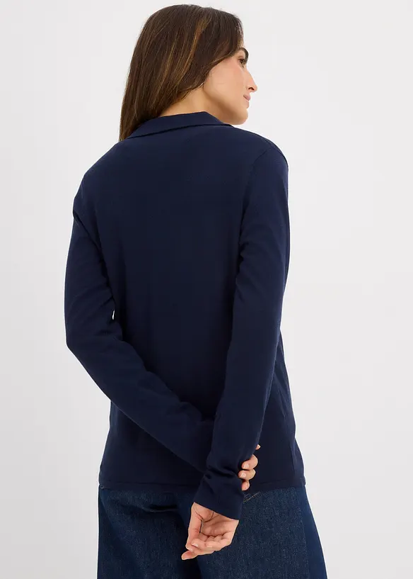 Poloshirt van fijne viscose, bonprix