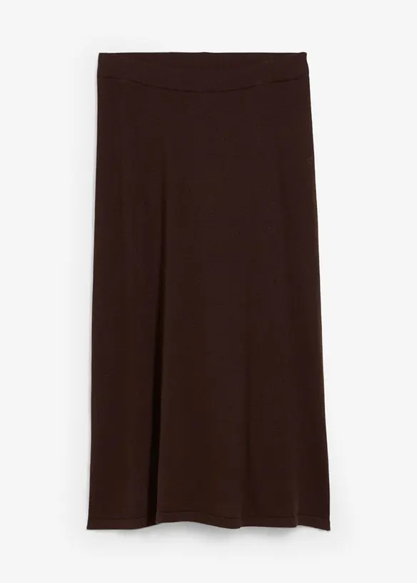 Gebreide rok van zachte wolmix, bonprix