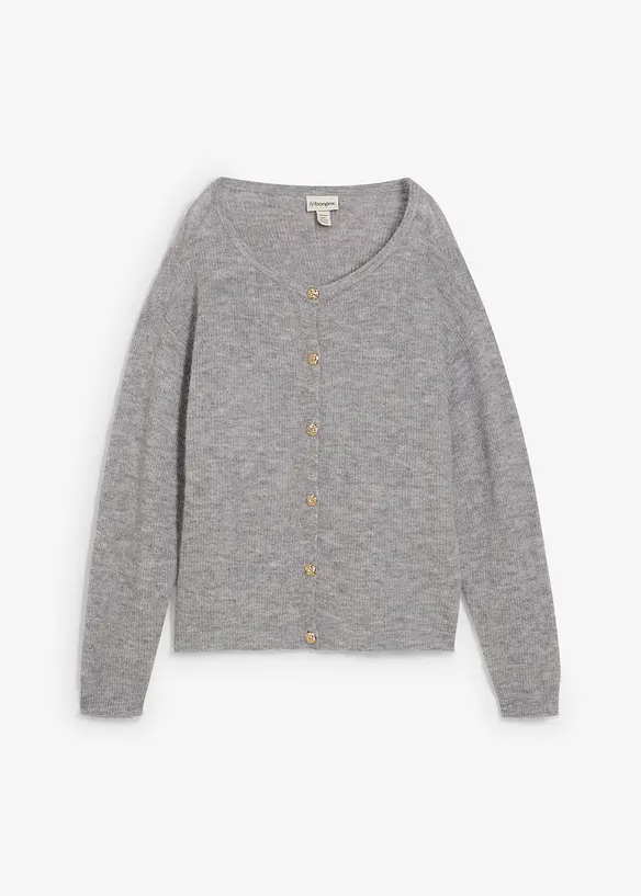 Vest van een warme alpacamix, bonprix
