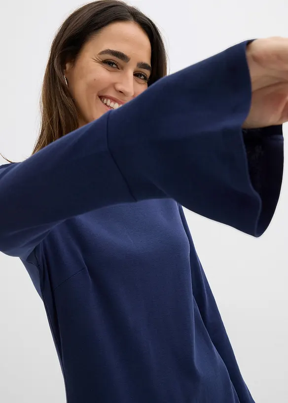 Shirtjurk van puur katoen, bonprix