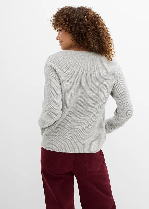 Vest met strikdetails, bonprix