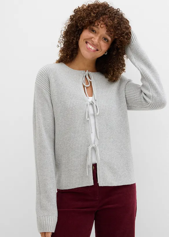 Vest met strikdetails, bonprix