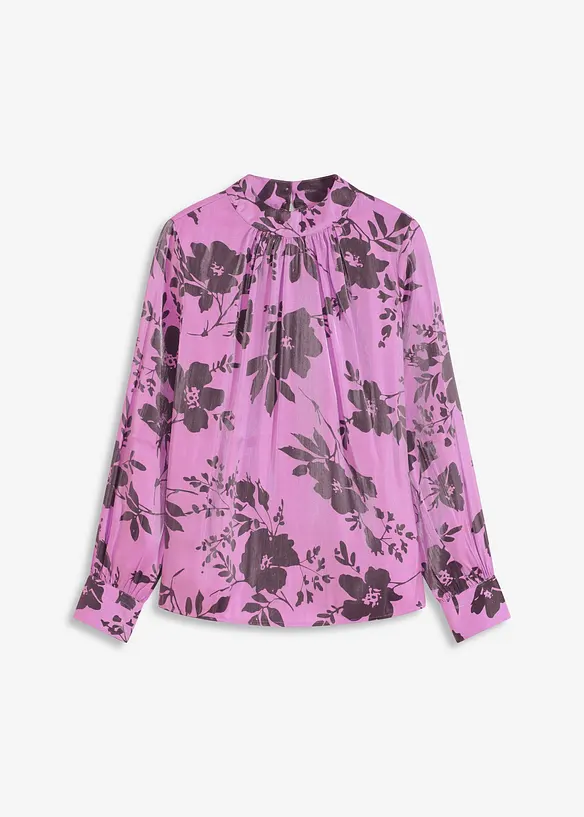Satijnen tuniek met viscose, bonprix