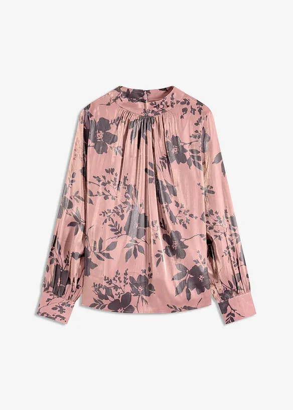 Satijnen tuniek met viscose, bonprix