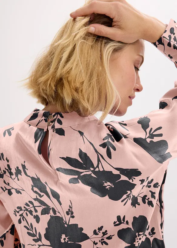 Satijnen tuniek met viscose, bonprix