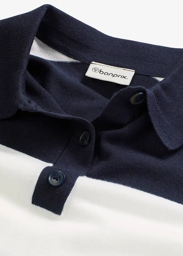 Oversized trui met polokraag, bonprix