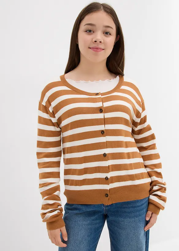 Fijn gebreid vest, bonprix