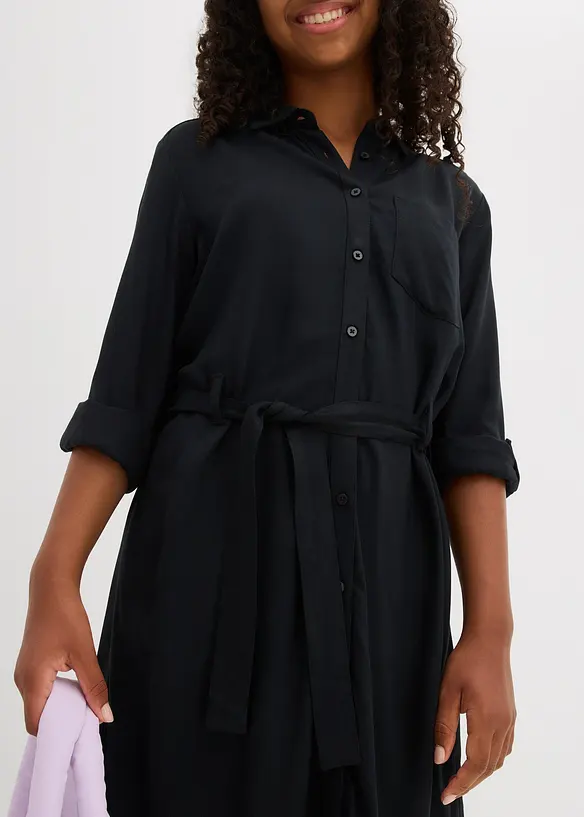 Overhemdjurk van soepele viscose, bonprix