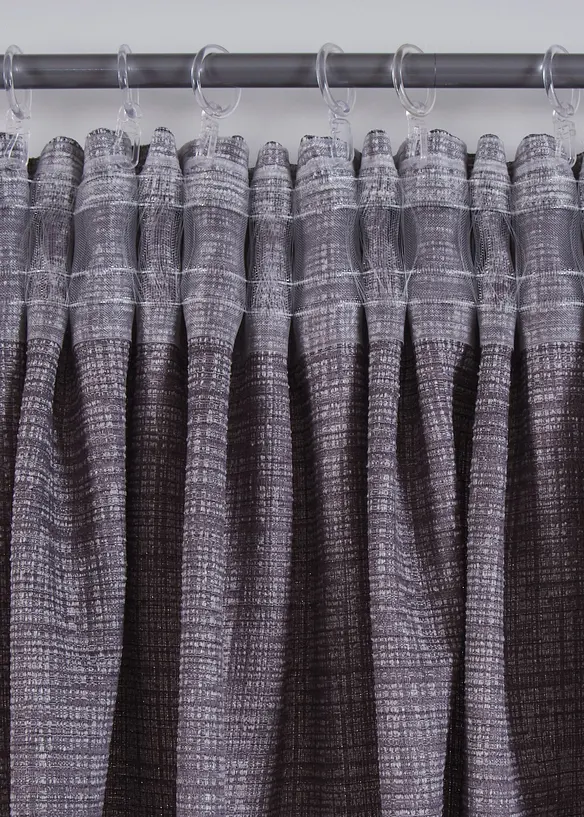 Verduisterend gordijn met een gemêleerde structuur (1 stuk), bonprix