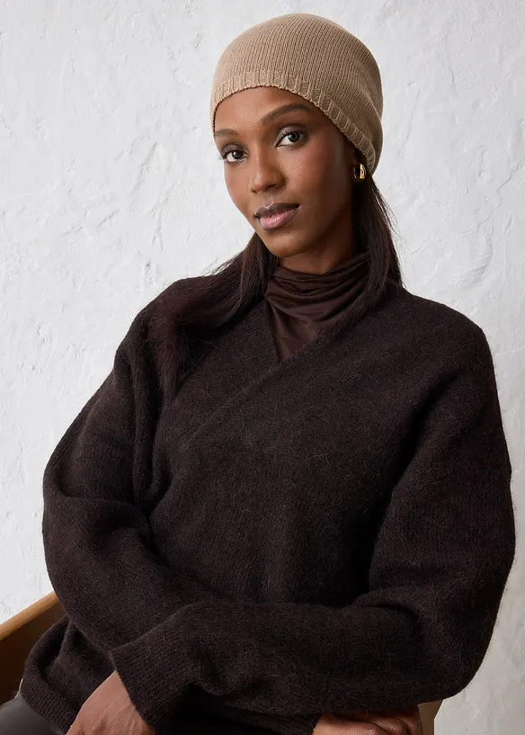 Beanie van merinowol, bonprix
