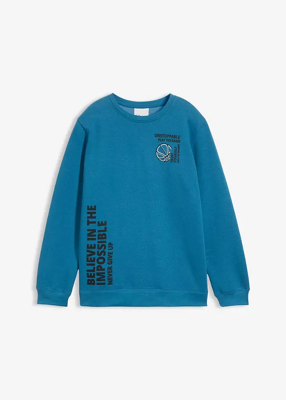 Sweater van een zachte katoenmix, bonprix