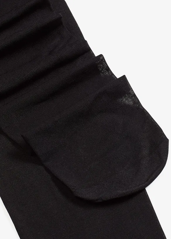 Corrigerende, semi-transparante panty met push-up effect, 30 den, bonprix