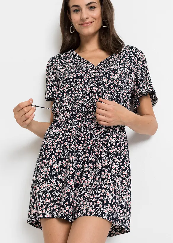 Jumpsuit van viscose, bonprix