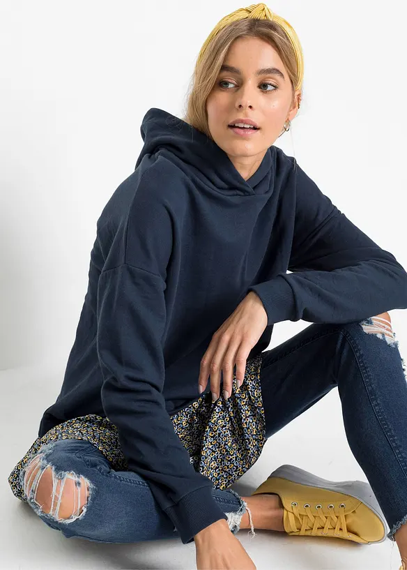 Sweatjurk in 2-in-1-look, bonprix