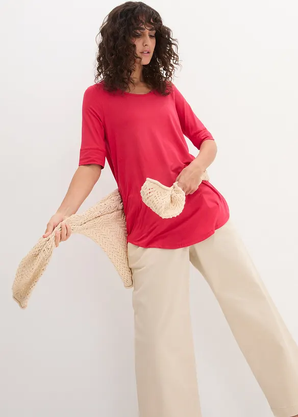 Longshirt van zachte viscose, bonprix