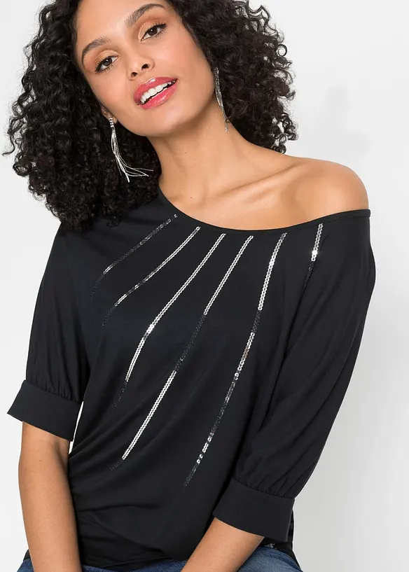 Shirt in een soepele viscosemix, bonprix