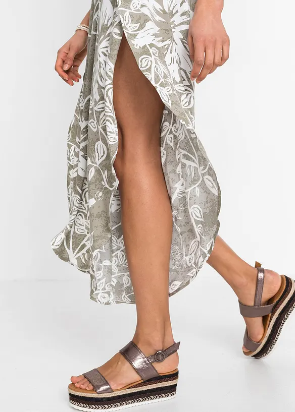 Broek van soepele viscose, bonprix