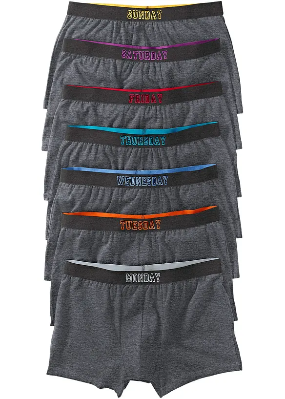 Strakke boxer met katoen (set van 7), bonprix