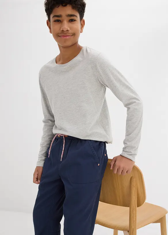 Jongens thermobroek met zachte voering van katoen, regular fit, bonprix