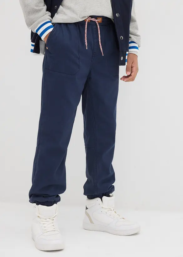 Jongens thermobroek met zachte voering van katoen, regular fit, bonprix