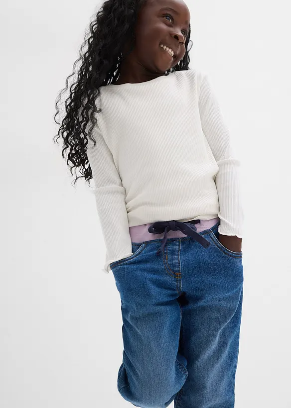 Comfortabele thermojeans met fleece voering, bonprix