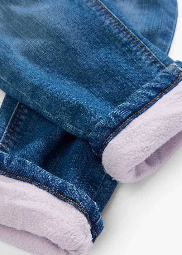 Comfortabele thermojeans met fleece voering, bonprix