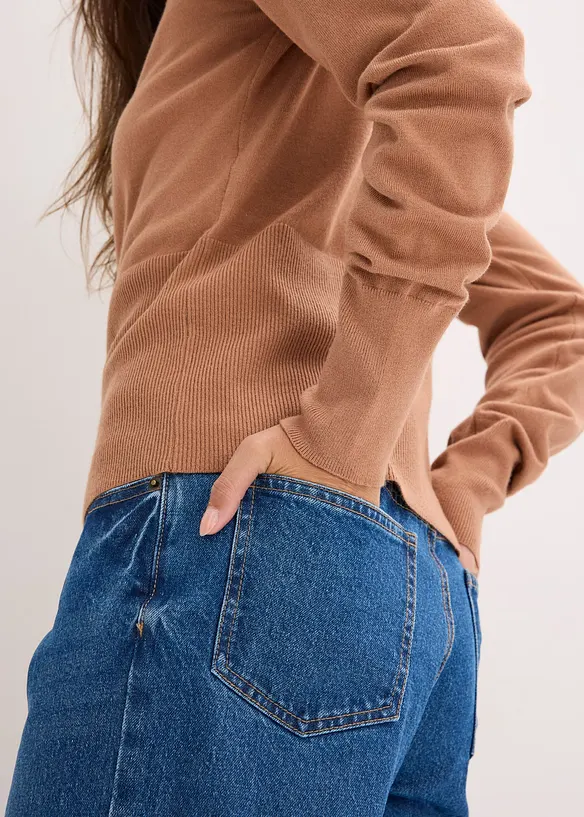 Fijn gebreid vest van soepele viscose, bonprix