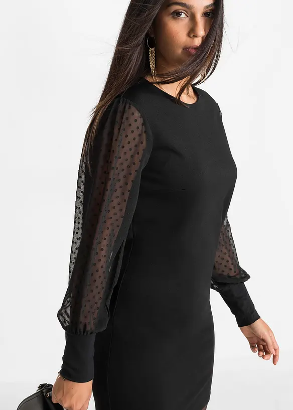 Jersey jurk van een viscosemix, bonprix