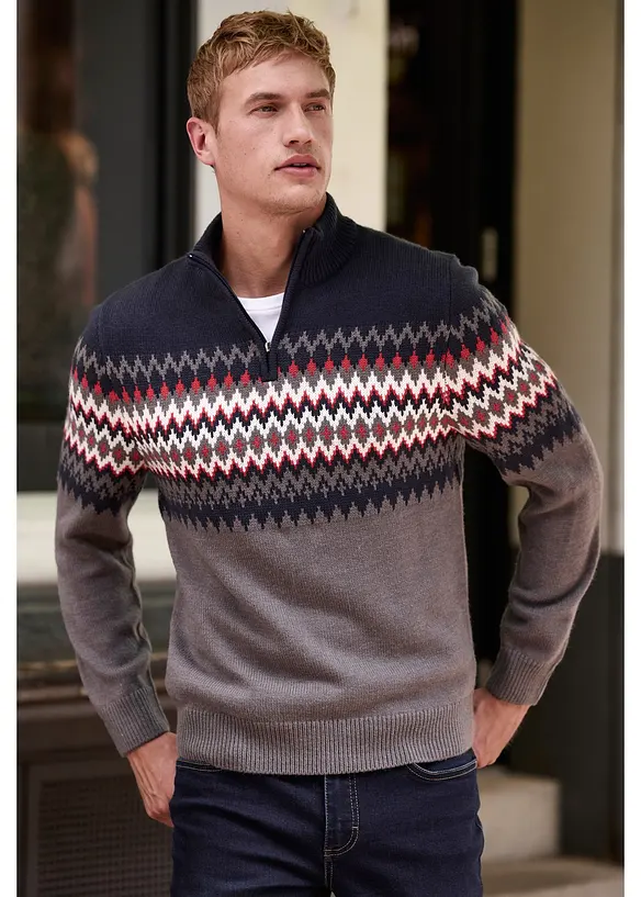 Noorse trui met schipperskraag, bpc bonprix collection