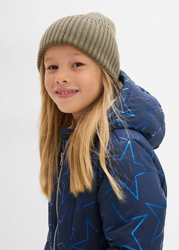 Waterafstotende winterjas met teddy voering, bonprix
