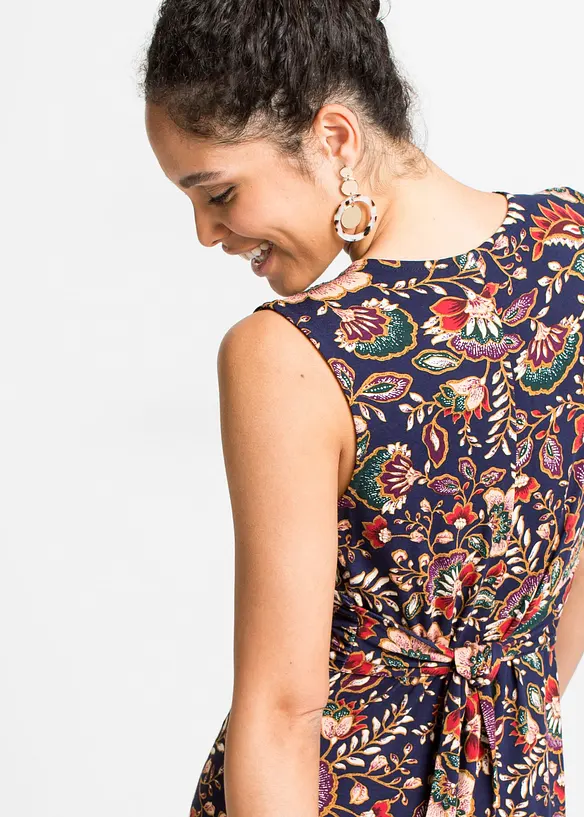 Maxi jurk met viscose, bonprix
