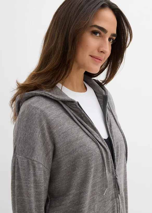 Fijngebreid vest van viscose, bonprix