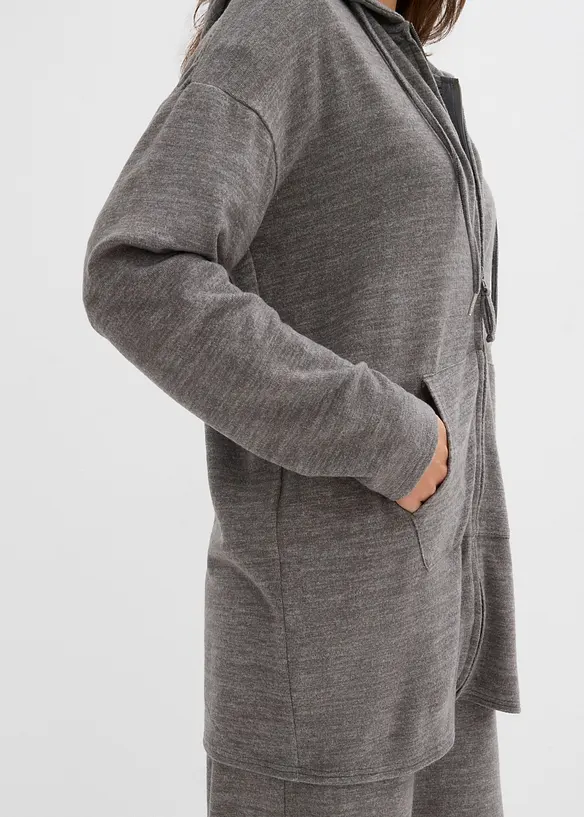 Fijngebreid vest van viscose, bonprix