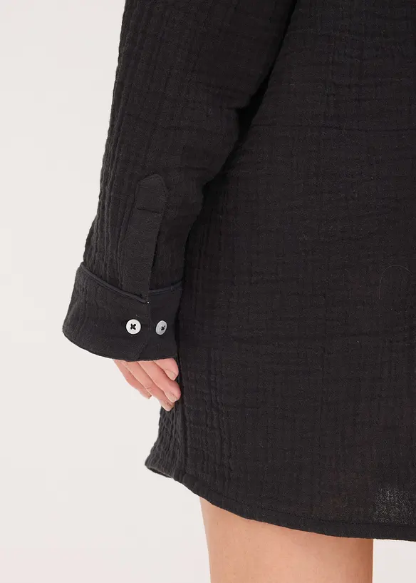 Oversized nachthemd van mousseline, bonprix