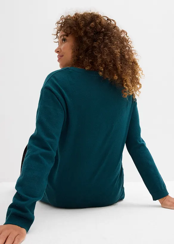 Lange trui met gerecycled katoen, bonprix