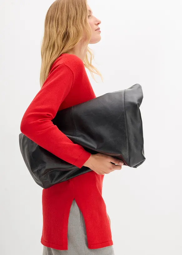 Lange trui met gerecycled katoen, bonprix