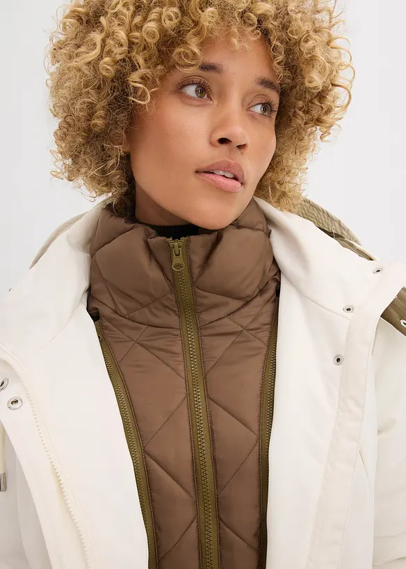 Waterafstotende outdoor jas in 2-in-1 look, bonprix