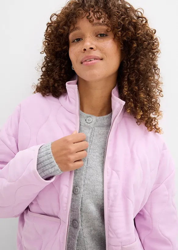 Gewatteerde oversized jas, bonprix