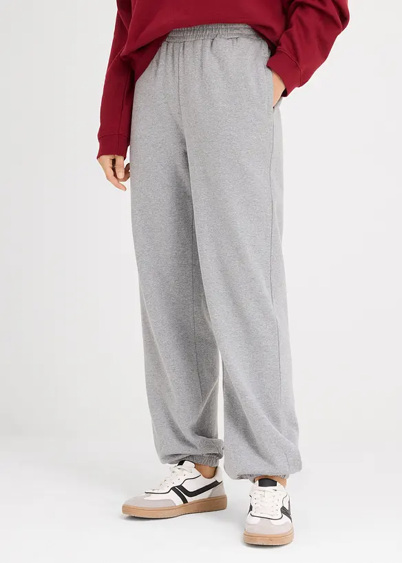 Joggingbroek met hoge taille, bonprix