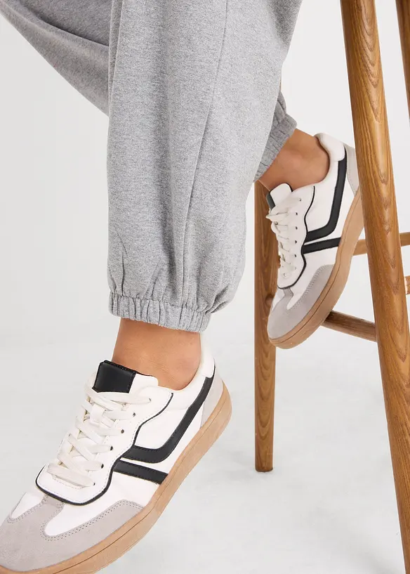 Joggingbroek met hoge taille, bonprix