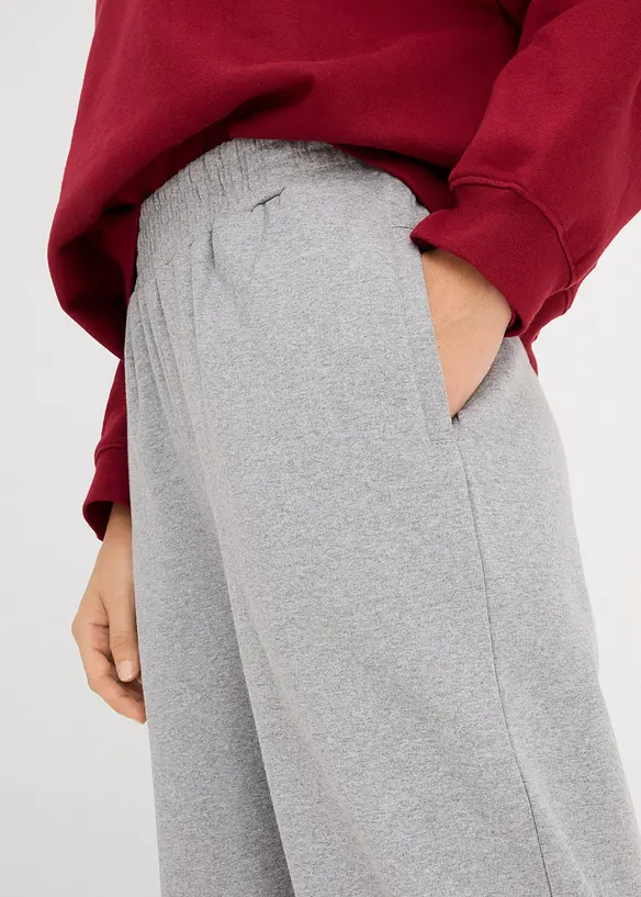 Joggingbroek met hoge taille, bonprix